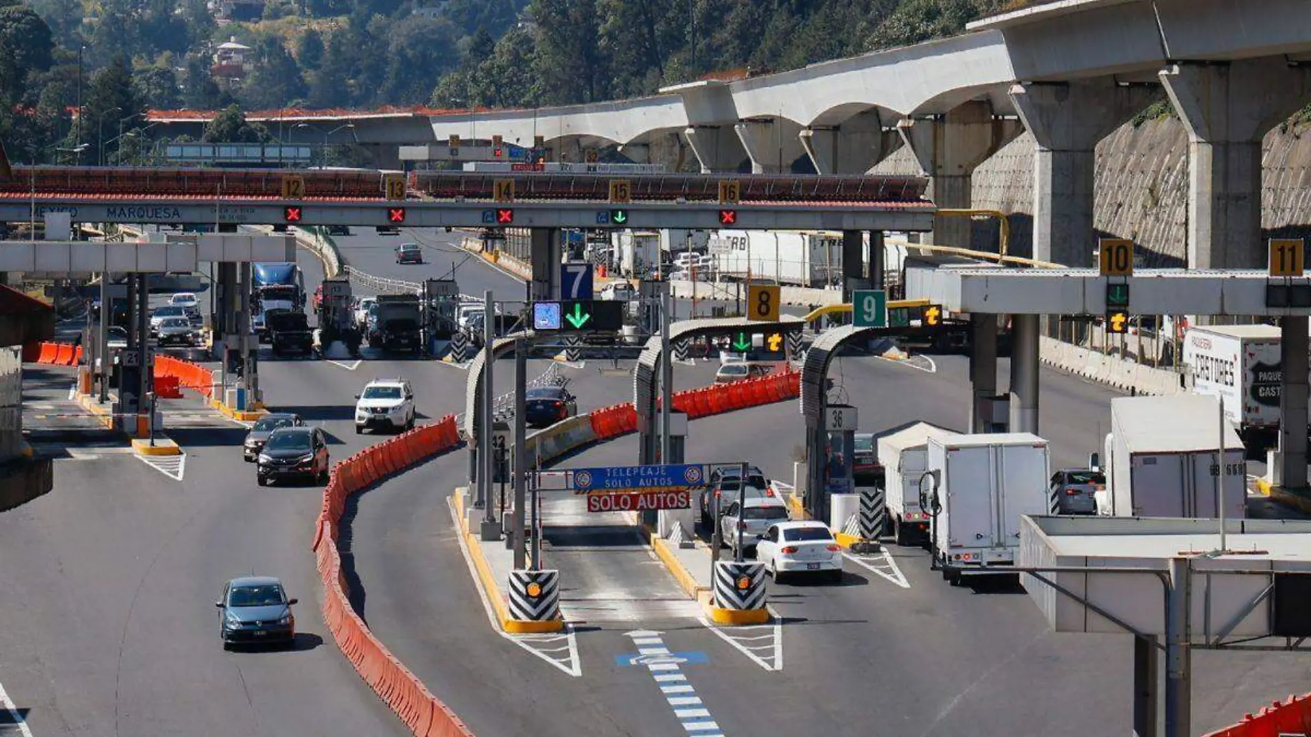 Autopista México Toluca-Cierre